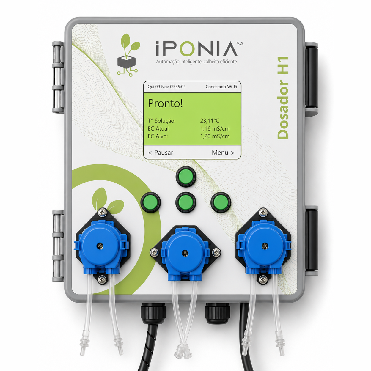 Controlador de Hidroponia H1